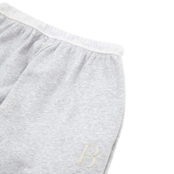 STAND ALONE Reversible B Logo Sweatpants - Grey