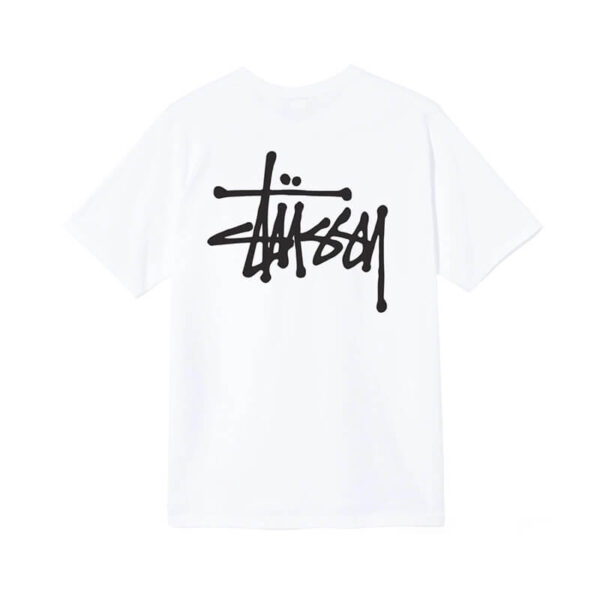 STUSSY BASIC STUSSY TEE WHITE