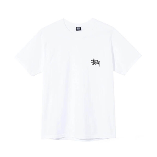 STUSSY Basic Stüssy Tee – White | TheRoom Barcelona