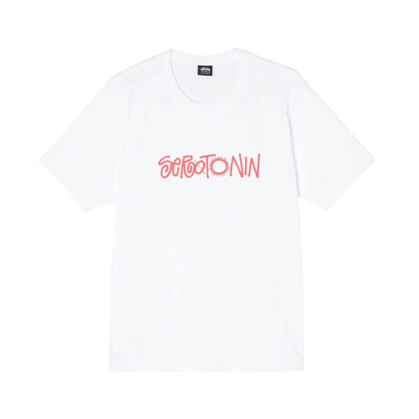 STUSSY Camiseta Serotonin - White