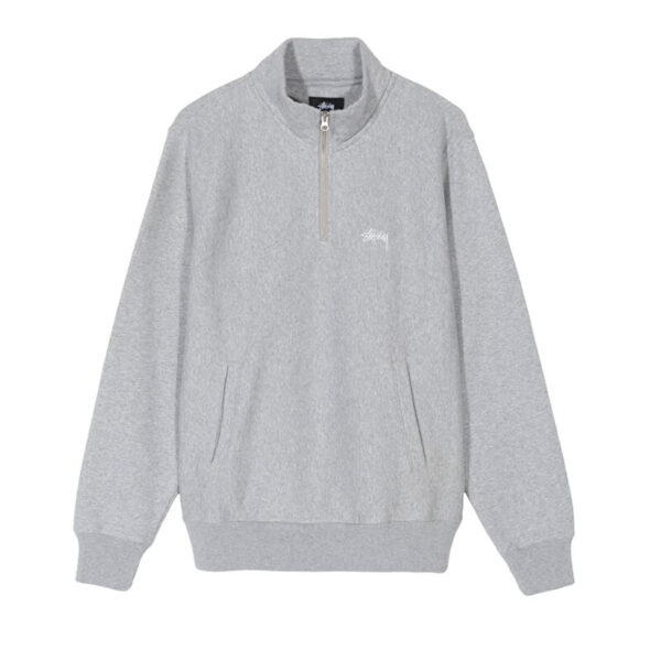 STUSSY STOCK LOGO MOCK GREY