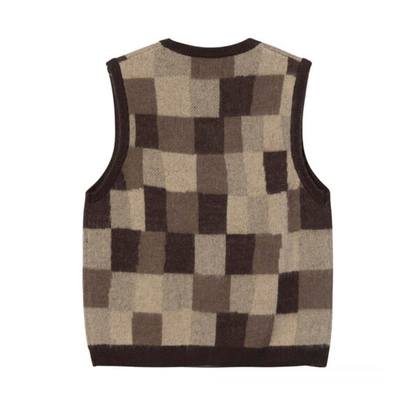 STUSSY WOBBLY CHECK VEST