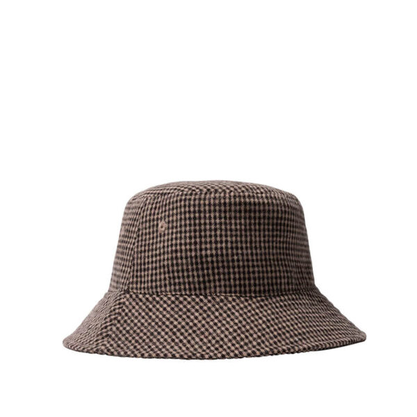 STUSSY WOOL CHECK BIG STOCK BUCKET