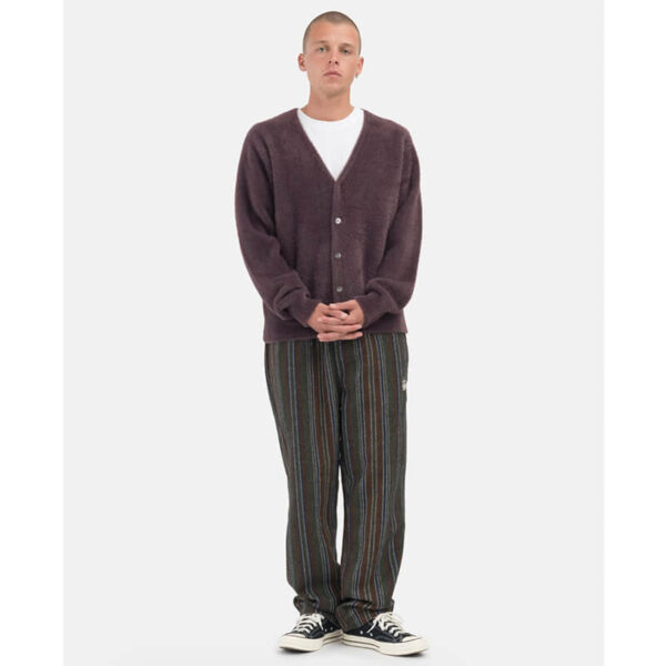 STUSSY WOOL STRIPE RELAXED PANT