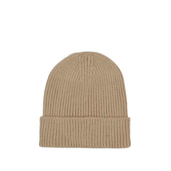 TNF BOX LOGO CUFFED BEANIE FLAX