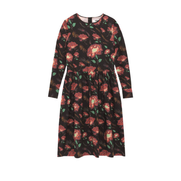 YMC Vestido Perhacs Floral - Black