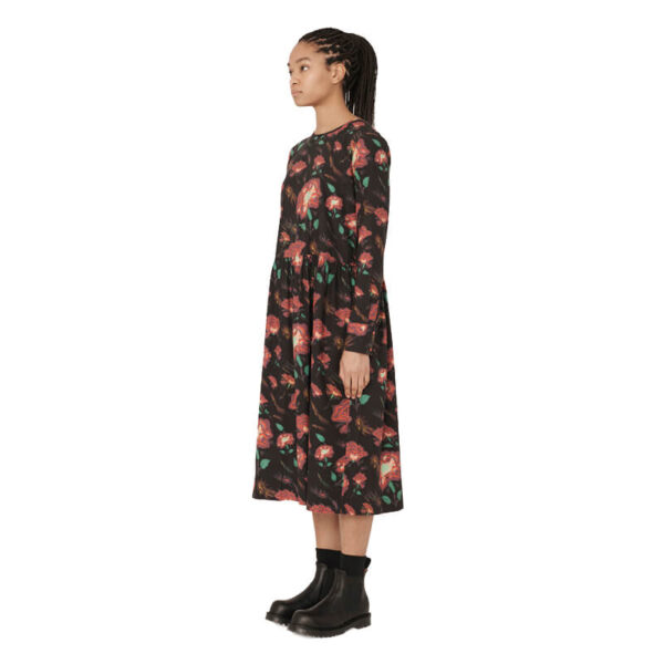 YMC Vestido Perhacs Floral - Black