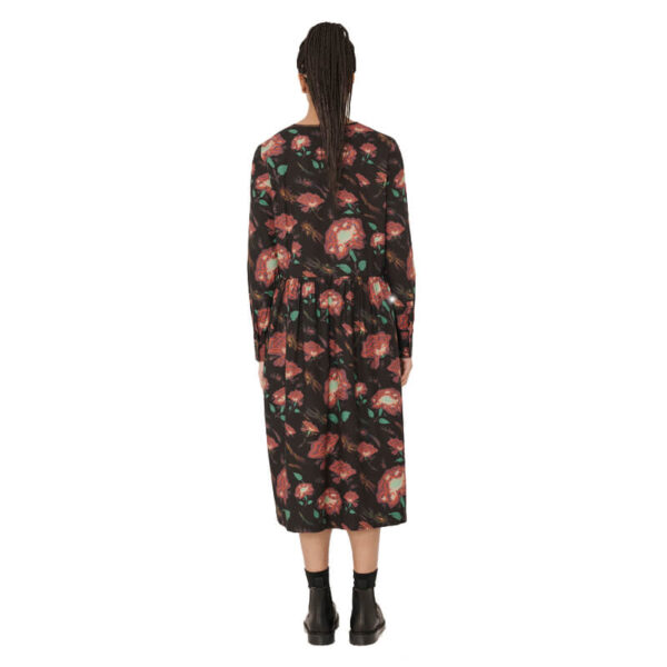 YMC Vestido Perhacs Floral - Black