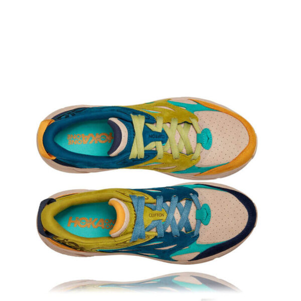 HOKA ONE ONE Zapatillas Clifton Suede Shifting - Sand