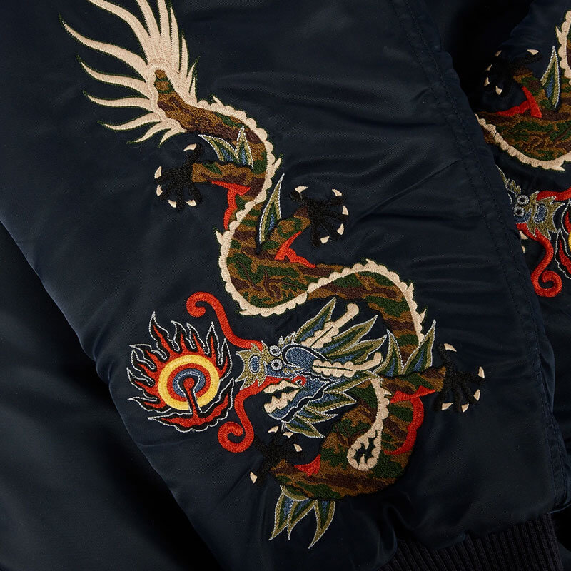 Maharishi Dragon Embroidery China Jacket