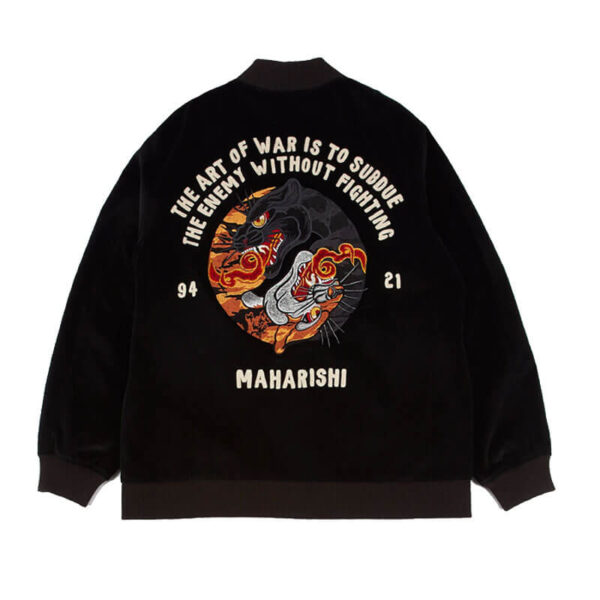 MAHARISHI Chaqueta Yin Yang Kimono - Black