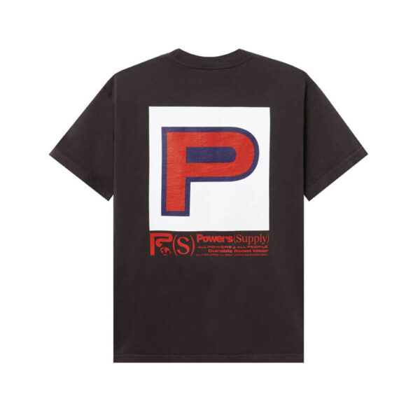 Block P Tee - Chocolate