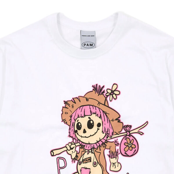 P.A.M. (Perks & Mini) Camiseta Scarecrow - White