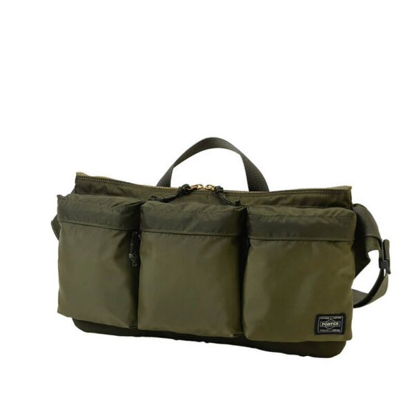 PORTER FORCE WAIST BAG SAGE GREEN