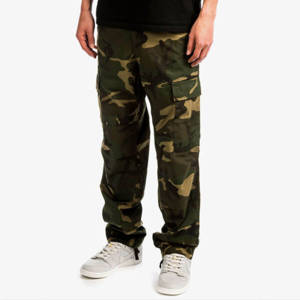 CARHARTT WIP Pantalones Regular Cargo - Camo Laurel