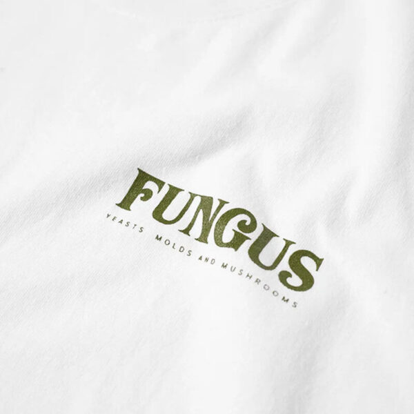 Fungus Recycle Tee - White