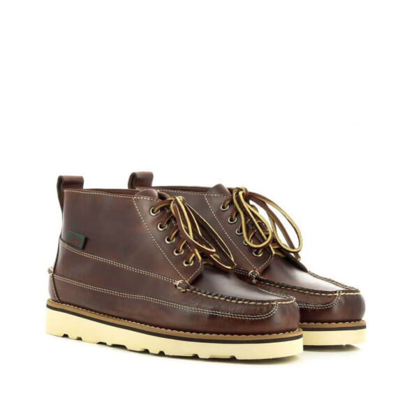 Camp Moc III Ranger Boot - Brown Leather