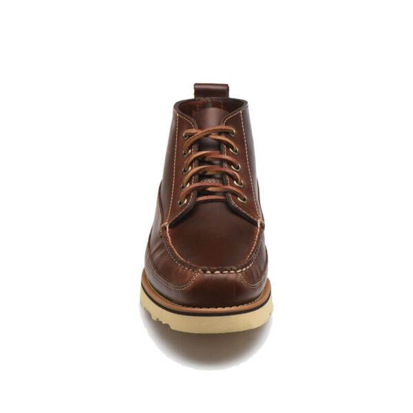 Camp Moc III Ranger Boot - Brown Leather