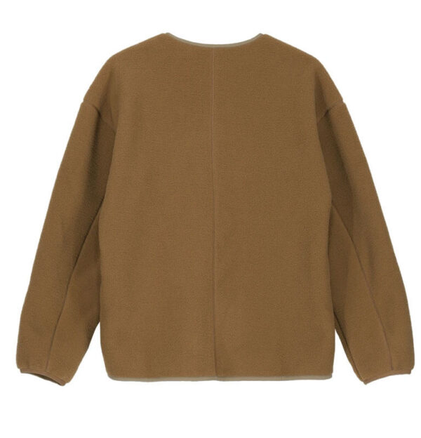 Boa Fleece Cardigan - Coyote