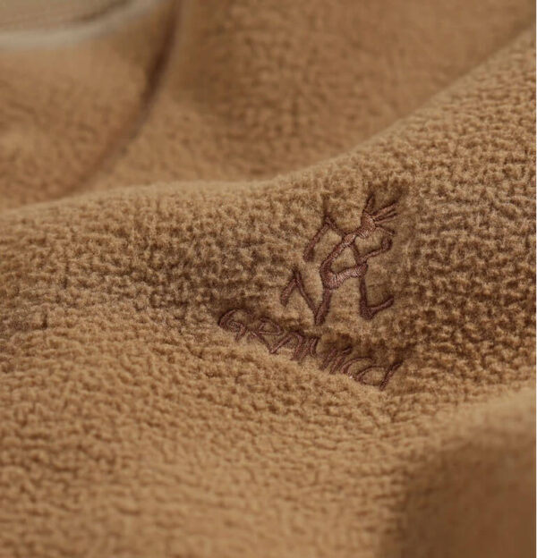 Boa Fleece Cardigan - Coyote