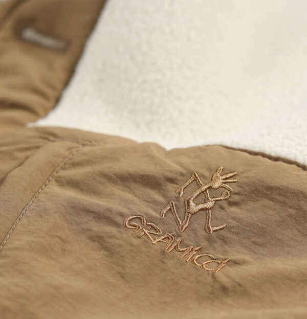 Boa Fleece Long Coat - Natural