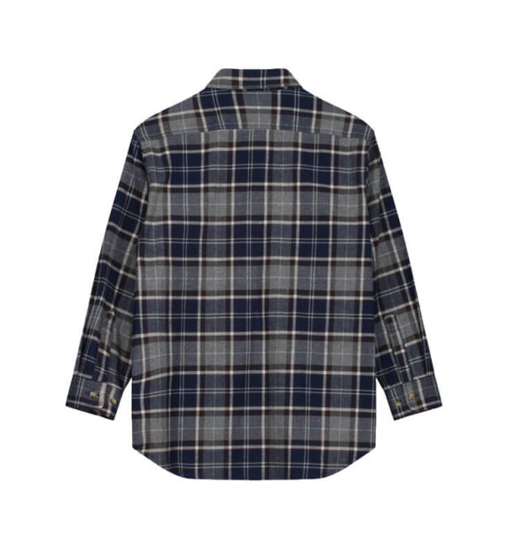 Flannel Shirt - Navy