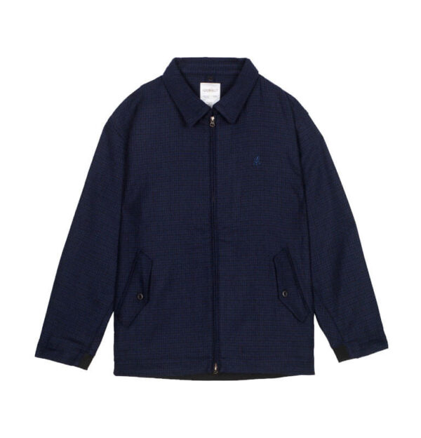 GRAMICCI Chaqueta Wool Short Blouson - Navy Check