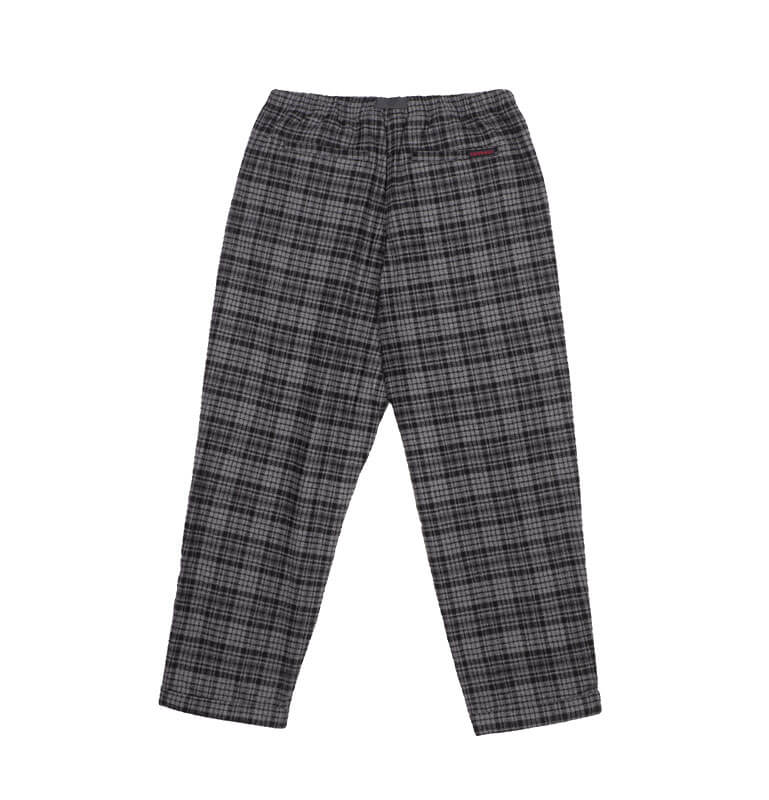 GRAMICCI Wool Tuck Tapered Pants - Grey Check | TheRoom Barcelona