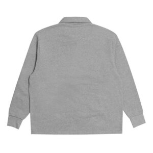 RECEPTION Half Zip Polo Fleece - Athletic Grey