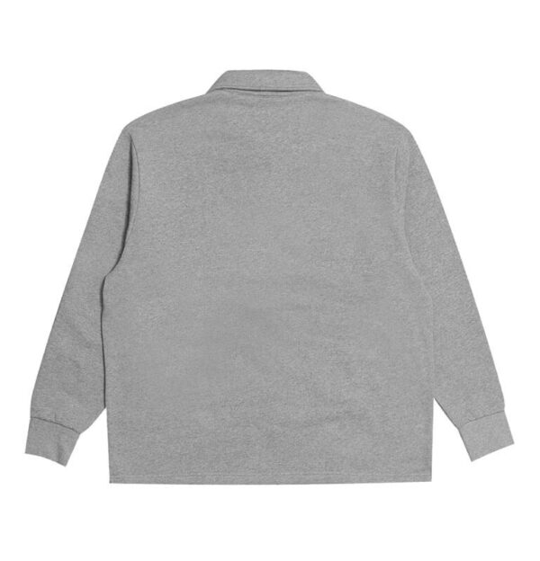 RECEPTION Half Zip Polo Fleece - Athletic Grey