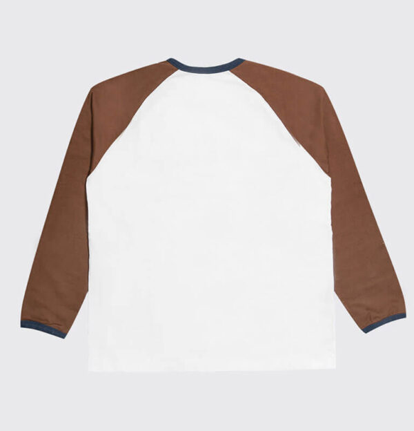 RECEPTION Longsleeve Rugby Raglan Tee - Multicolor