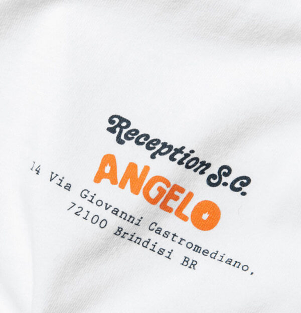 RECEPTION Camiseta LS Panificio Angelo - White