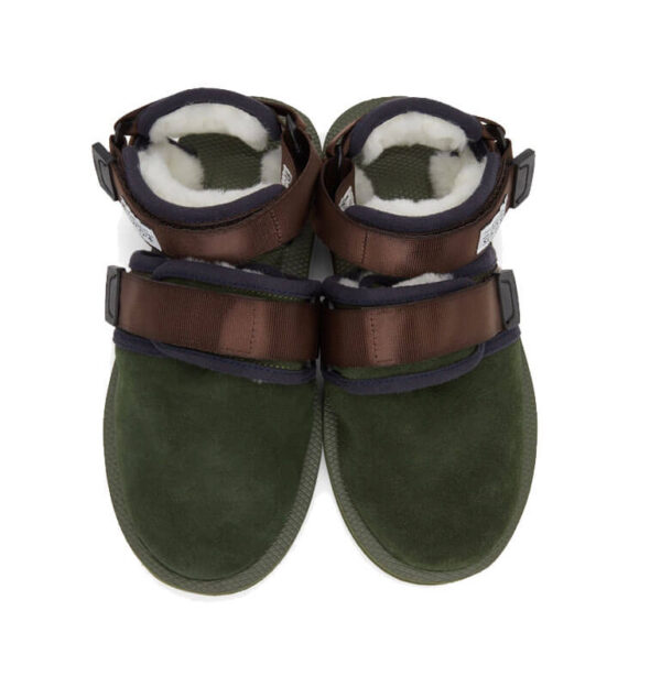 SUICOKE Sandalias Nots-Mab - Olive x Sage Green