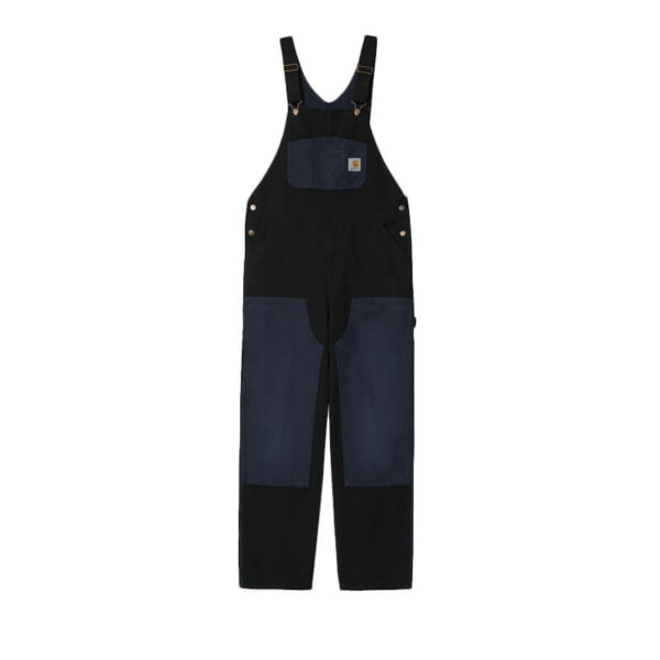 CARHARTT WIP Peto Double Knee Bib - Dark Navy / Black