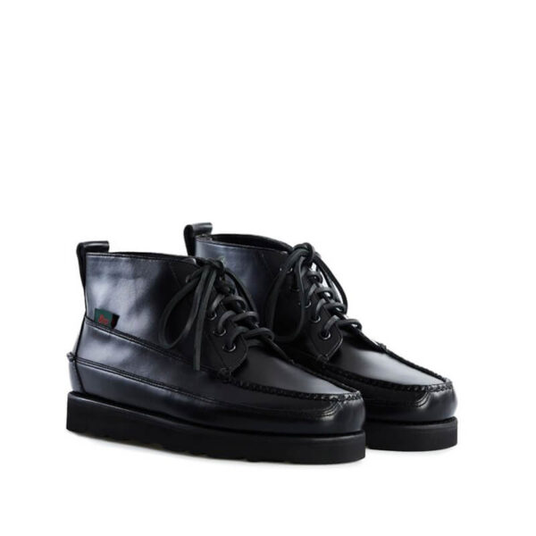 G.H. BASS Botas Camp Moc III Ranger - Black Leather