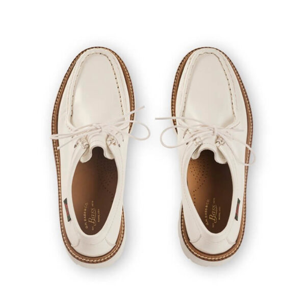 G.H. BASS Wallace Womens Shoes - White Leather
