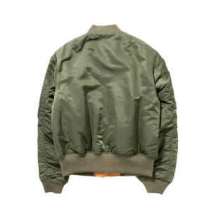 MAHARISHI SUBDUED MA1 FLIGHT NYLON JACKET OLIVE