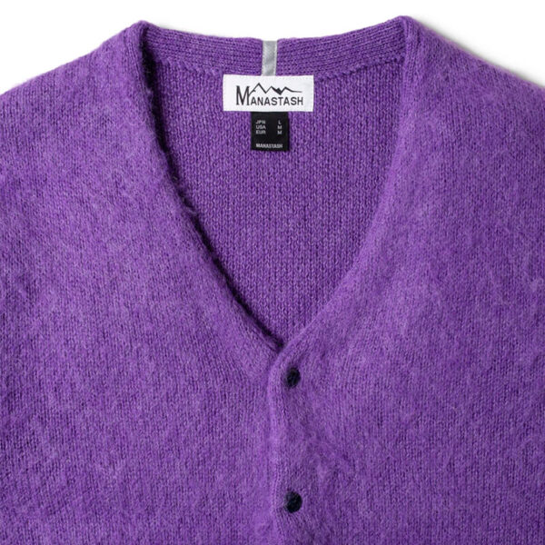 MANASTASH Cardigan Aberdeen Kurtigan - Purple