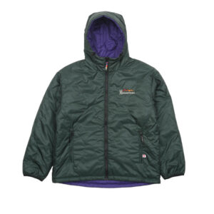 MANASTASH Y2K Reversible Hooded Jacket - Forest Green
