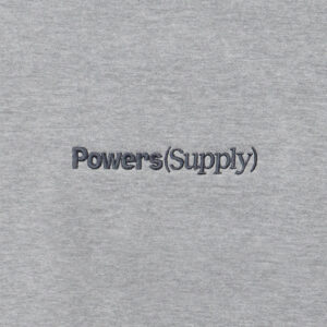POWERS SUPPLY Sudadera New Logo - Grey Heather
