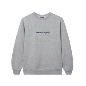 POWERS SUPPLY New Logo Crewneck - Grey Heather