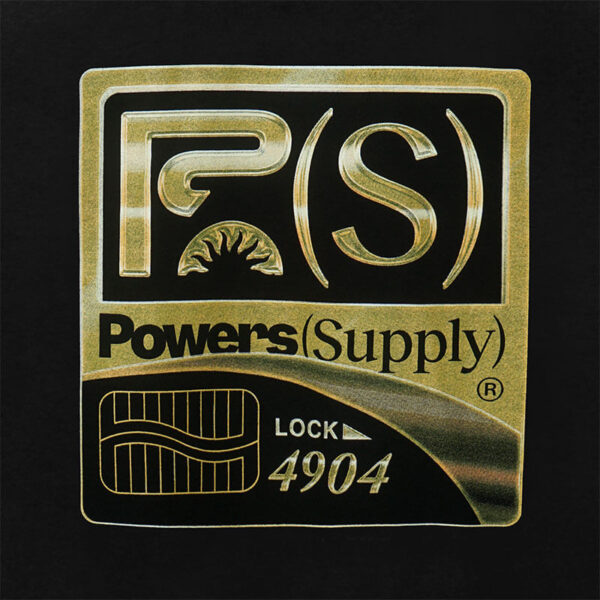 POWERS SUPPLY Camiseta Sim - Black