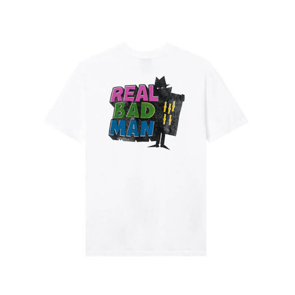 REAL BAD MAN Camiseta Logo Vol. 8 - White
