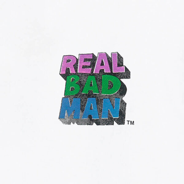 REAL BAD MAN Camiseta Logo Vol. 8 - White