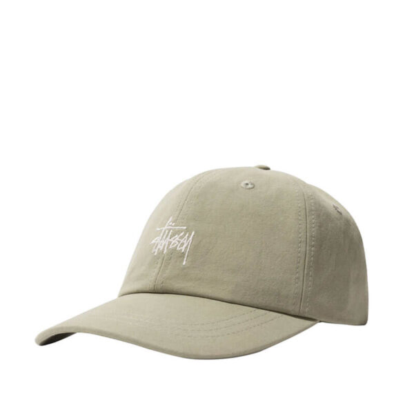 STUSSY Stock Canvas Low Pro Cap - Light Green