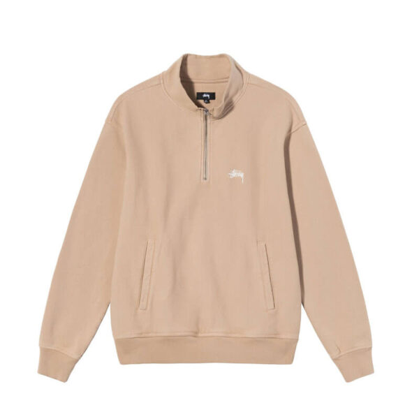 STUSSY Stock Logo Mock - Beige