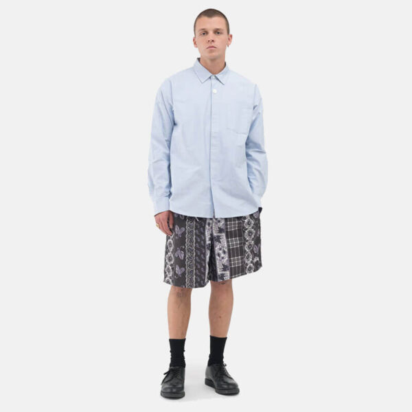 STUSSY Paisley Plaid Water Short - Black