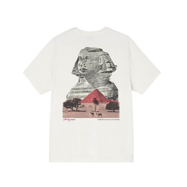 STUSSY Sphinx Pig Dyed Tee - Natural