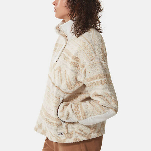 THE NORTH FACE Fleece Cragmont Printed Wmns - Gardenia White