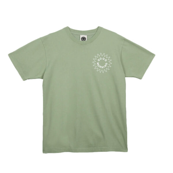 GMT SUN LOGO SS TEE HERB GREEN